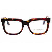 Victoria Beckham Unisex Eyeglasses - Acetate Havana Red Full Rim Frame | VB2628 609 ,