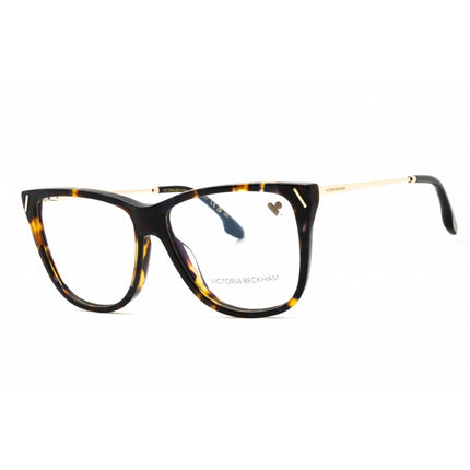 Victoria Beckham Unisex Eyeglasses - Acetate Havana Blue Full Rim Frame | VB2636 418 ,