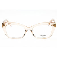 Yves Saint Laurent Unisex Eyeglasses - Acetate Nude Cat Eye Shape Frame | SL M117 004 ,