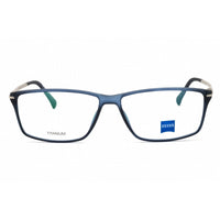 Zeiss Unisex Eyeglasses - Injected Propionate Blue Rectangular Frame | ZS20001 520 ,