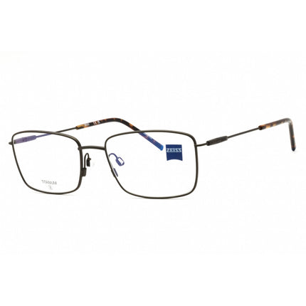 Zeiss Unisex Eyeglasses - Titanium Satin Gunmetal Rectangular, 55mm | ZS22103 070 ,
