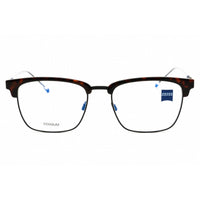 Zeiss Unisex Eyeglasses - Titanium Dark Tortoise Rectangular Shape Frame | ZS22300 239 ,