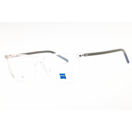 Zeiss Unisex Eyeglasses - Acetate Crystal Clear Rectangular Shape Frame | ZS22500 970 ,