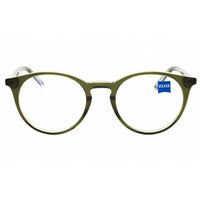 Zeiss Unisex Eyeglasses - Acetate Crystal Cargo Laminate Full Rim Frame | ZS22501 314 ,