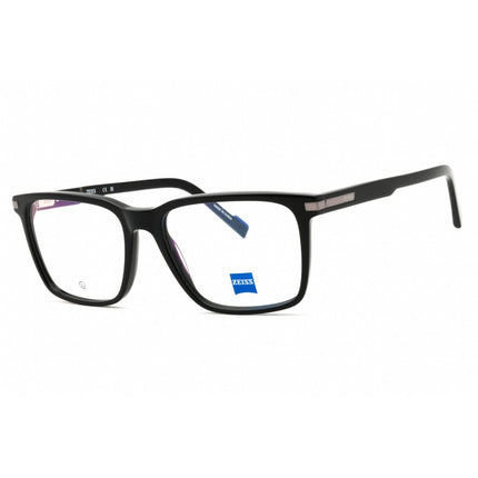 Zeiss Unisex Eyeglasses - Acetate Black Full Rim Rectangular Shape Frame | ZS23533 001 ,
