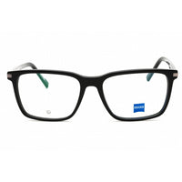 Zeiss Unisex Eyeglasses - Acetate Black Full Rim Rectangular Shape Frame | ZS23533 001 ,