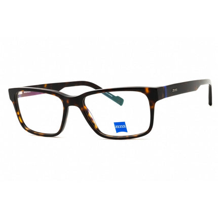 Zeiss Unisex Eyeglasses - Acetate Dark Tortoise Rectangular Shape Frame | ZS23534 239 ,