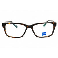 Zeiss Unisex Eyeglasses - Acetate Dark Tortoise Rectangular Shape Frame | ZS23534 239 ,