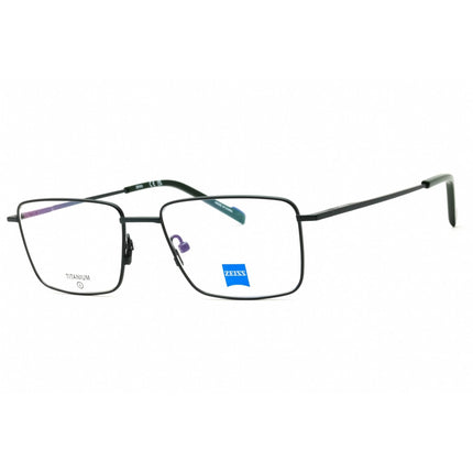 Zeiss Unisex Eyeglasses - Titanium Satin Green Rectangular Frame, 53mm | ZS24145 303 ,