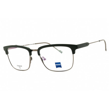 Zeiss Unisex Eyeglasses - Titanium Satin Khaki/Dark Ruthenium Frame | ZS24148 324 ,