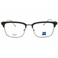 Zeiss Unisex Eyeglasses - Titanium Satin Khaki/Dark Ruthenium Frame | ZS24148 324 ,