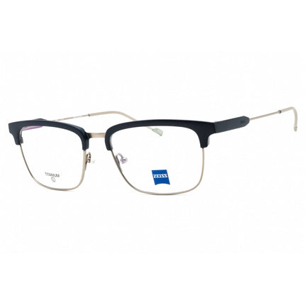Zeiss Unisex Eyeglasses - Titanium Satin Blue/Light Gun Full Rim Frame | ZS24148 406 ,