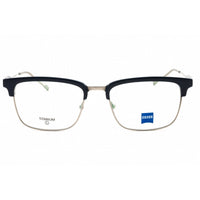 Zeiss Unisex Eyeglasses - Titanium Satin Blue/Light Gun Full Rim Frame | ZS24148 406 ,