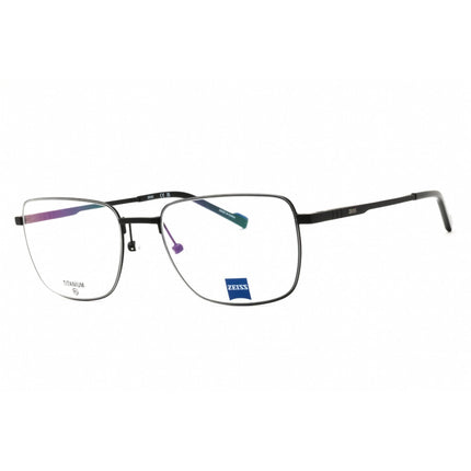 Zeiss Unisex Eyeglasses - Titanium Matte Black Rectangular Shape Frame | ZS24155 002 ,