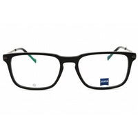 Zeiss Unisex Eyeglasses - Acetate Black Full Rim Rectangular Frame, 54mm | ZS24722 001 ,