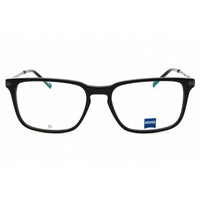Zeiss Unisex Eyeglasses - Acetate Black Full Rim Rectangular Frame, 57mm | ZS24722 001 ,