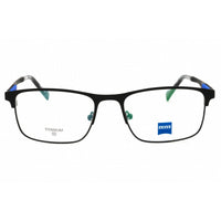 Zeiss Unisex Eyeglasses - Titanium Matte Black Rectangular Frame, 53mm | ZS25161 002 ,