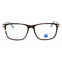 Zeiss Unisex Eyeglasses - Acetate Tortoise Full Rim Rectangular Frame | ZS25723 240 ,