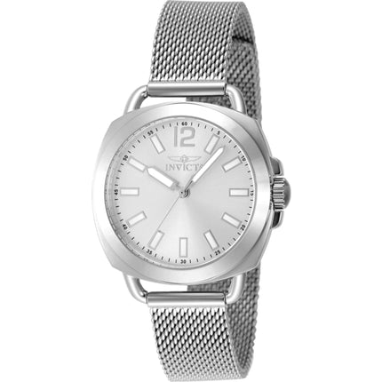 Invicta Women's Watch - Wildflower Quartz Silver Dial Stainless Steel Bracelet | 48915 ,