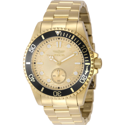 Invicta Men's Watch - Pro Diver Quartz Yellow Gold Stainless Steel Bracelet | 49428 ,