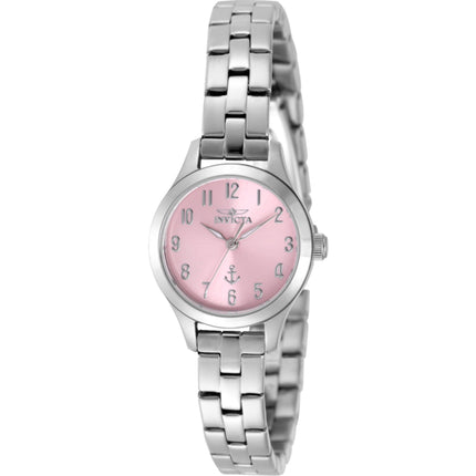 Invicta Women's Watch - Ocean Voyage Quartz Pink Dial Stainless Steel Bracelet | 49994 ,