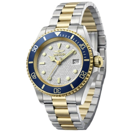 Invicta Men's Watch - Pro Diver Quartz Silver Dial Two Tone Steel Bracelet | 50279 ,