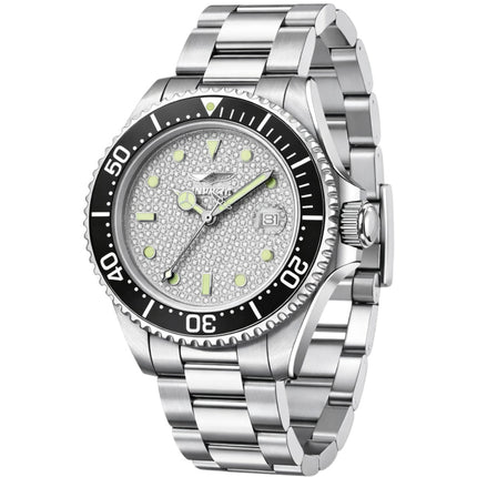 Invicta Men's Watch - Pro Diver Quartz Silver Dial Stainless Steel Bracelet | 50286 ,