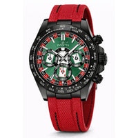 Invicta Men's Watch - Speedway Quartz Chronograph Red Nylon/Leather Strap | 50518 ,