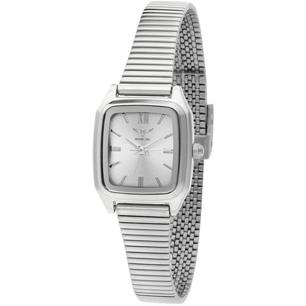 Invicta Women's Watch - Celestial Quartz White Dial Silver Tone Bracelet | 69092 ,