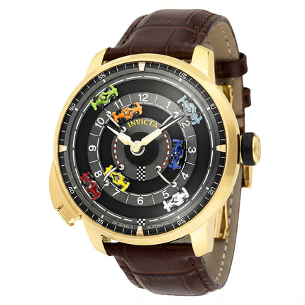 Invicta Men's Watch - Invicta Racing Automatic Brown Leather Strap | 69636 ,