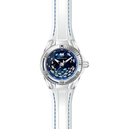 Technomarine Women's Watch - Cruise Dream Blue Mother of Pearl Dial Strap | TM-125007 ,