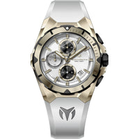 Technomarine Men's Watch - Ocean Victory Chrono Silver and Black Dial | TM-318141 ,
