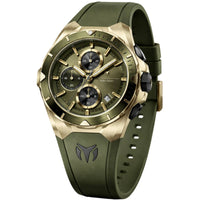 Technomarine Men's Watch - Ocean Victory Olive Green and Black Dial Date | TM-318143 ,