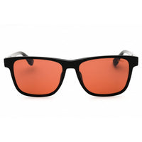 BMW Men's Sunglasses - Matte Black Acetate Full Rim Rectangular Frame | BW0032 02U ,