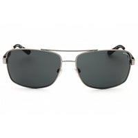 Burberry Men's Sunglasses - Gunmetal Grey Metal Rectangular Frame | BE3074 100387 ,