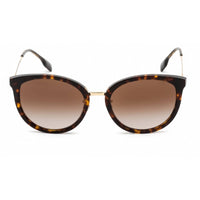 Burberry Women's Sunglasses - Dark Havana Acetate Round Shape Frame | BE4289D 300213 ,