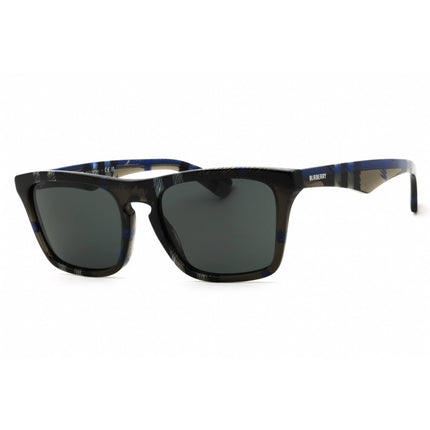 Burberry Men's Sunglasses - Lichen Checkered Acetate Full Rim Frame | 0BE4434 414787 ,