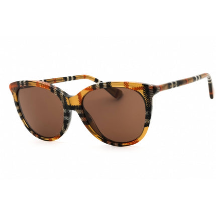Burberry Women's Sunglasses - Checkered Sand Acetate Full Rim Frame | 0BE4455 416373 ,