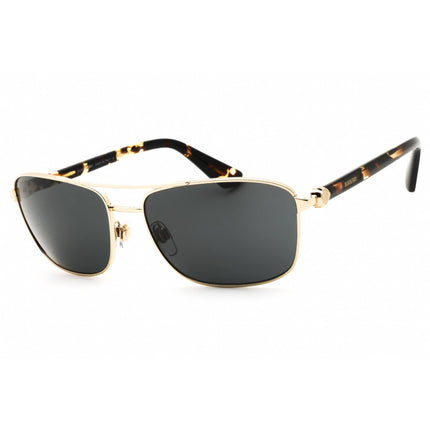 Burberry Men's Sunglasses - Gold Metal Rectangular Full Rim Frame | 0BE3163 110987 ,