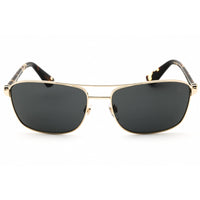 Burberry Men's Sunglasses - Gold Metal Rectangular Full Rim Frame | 0BE3163 110987 ,