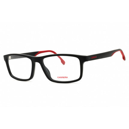 Carrera Men's Eyeglasses - Matte Black Plastic Rectangular Shape Frame | 8865 0003 00 ,