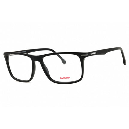 Carrera Men's Eyeglasses - Matte Black Plastic Rectangular Shape Frame | 286 0003 00 ,