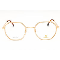 Carrera Unisex Eyeglasses - GOLD Metal Full Rim Geometric Shape Frame | 3034 0HAM 00 ,