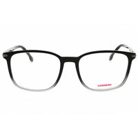 Carrera Men's Eyeglasses - Black Grey Plastic Rectangular Shape Frame | 292 008A 00 ,