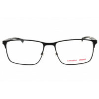 Carrera Men's Eyeglasses - Matte Black Metal Rectangular Frame | CARDUC 014 0003 00 ,