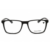 Calvin Klein Men's Eyeglasses - Matte Black Acetate Rectangular Frame | CK19573 001 ,
