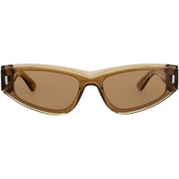 Calvin Klein Unisex Sunglasses - Light Brown Acetate Full Rim Frame | CK24534S 278 ,
