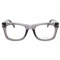 David Beckham Men's Eyeglasses - Striped Grey Rectangular Frame | DB 7105 0PZH 00 ,