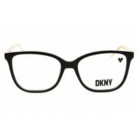 DKNY Women's Eyeglasses - Black Injected Propionate Rectangular Frame | DK5052 001 ,