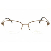 Emozioni Women's Eyeglasses - Brown Havana Metal Cat Eye Shape Frame | EM 4415 0WR9 00 ,